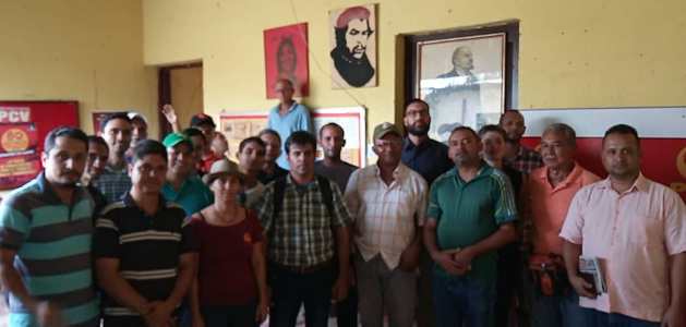 PCV se organiza en defensa de los intereses del pueblo trabajador